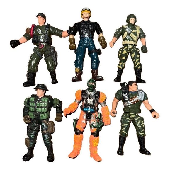 Vintage Chap Mei Military toy characters - Picture 1 of 4